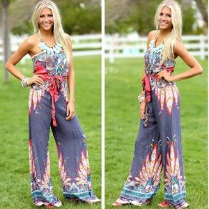 Flying Tomato Colorful Jumpsuit